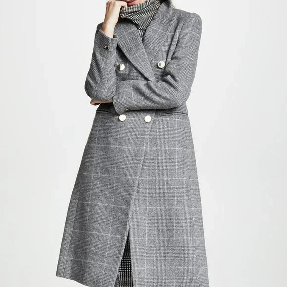 ISO Club Monaco Jemma Wool Coat XS